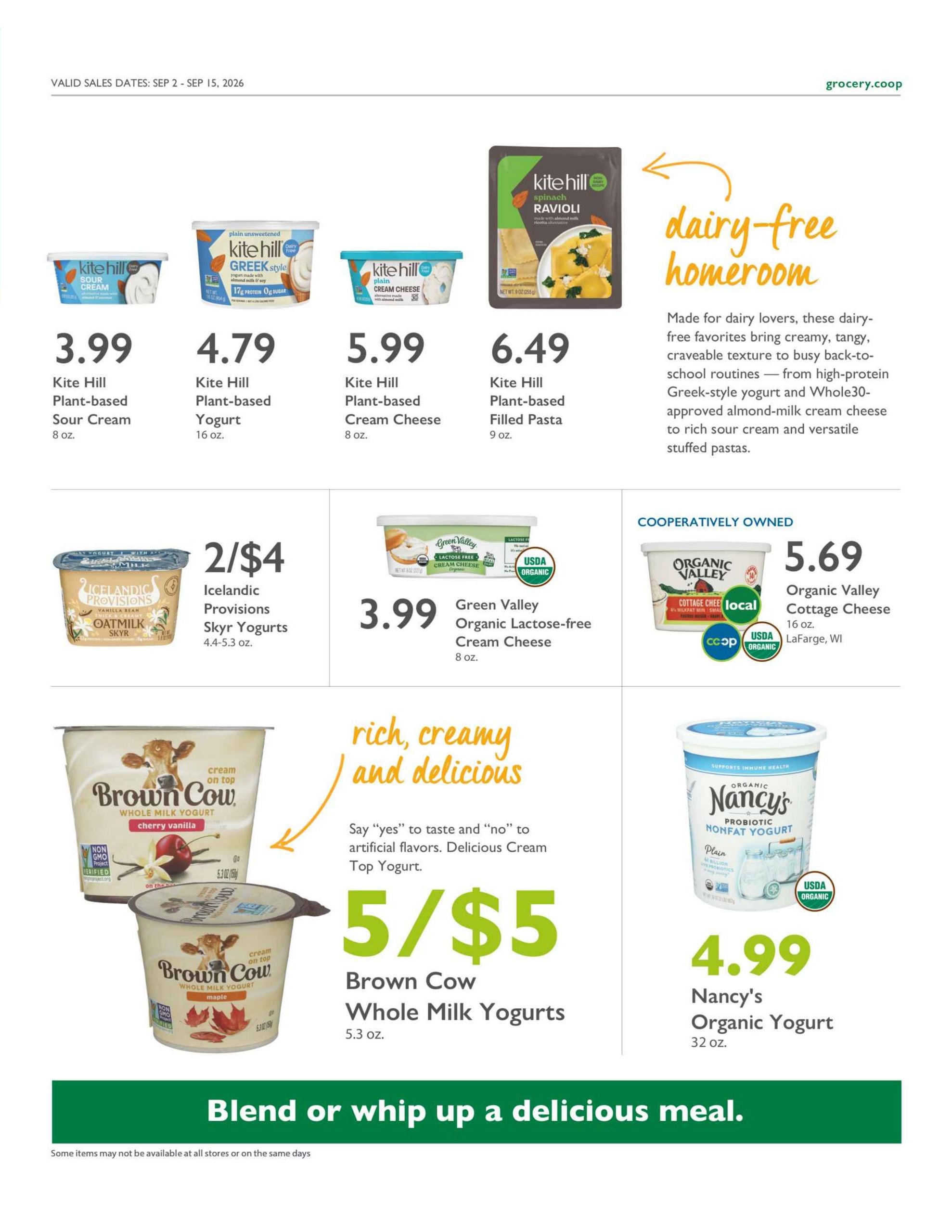 Outpost Natural Foods weekly ad page 4