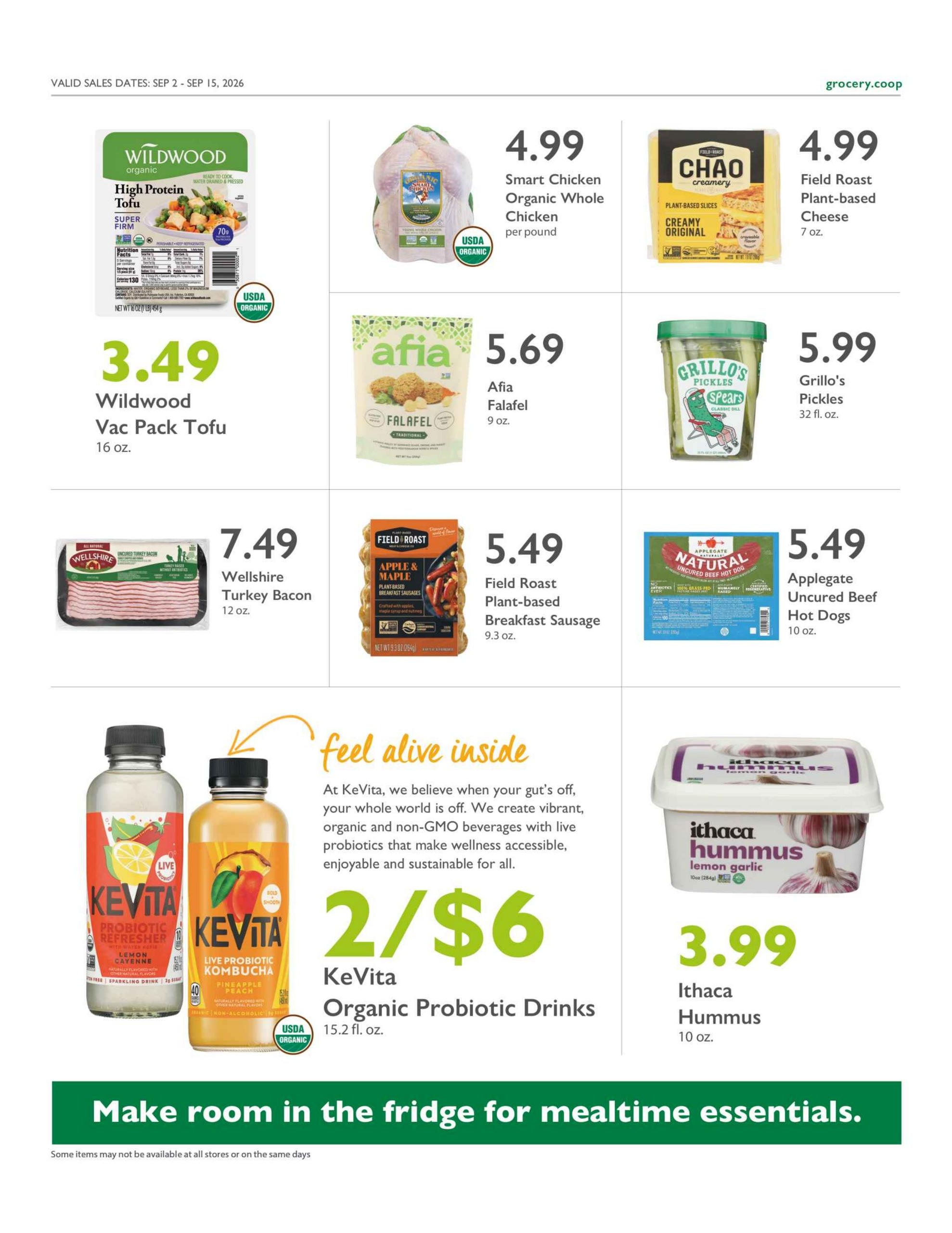 Outpost Natural Foods weekly ad page 5