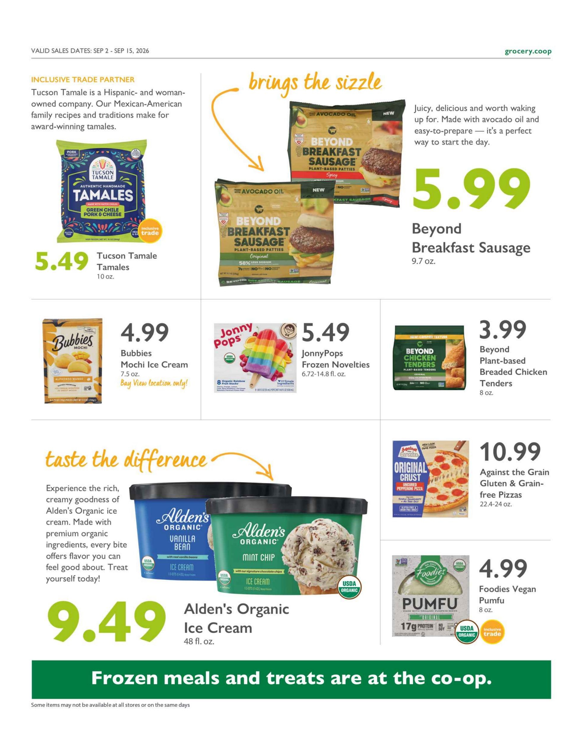 Outpost Natural Foods weekly ad page 7