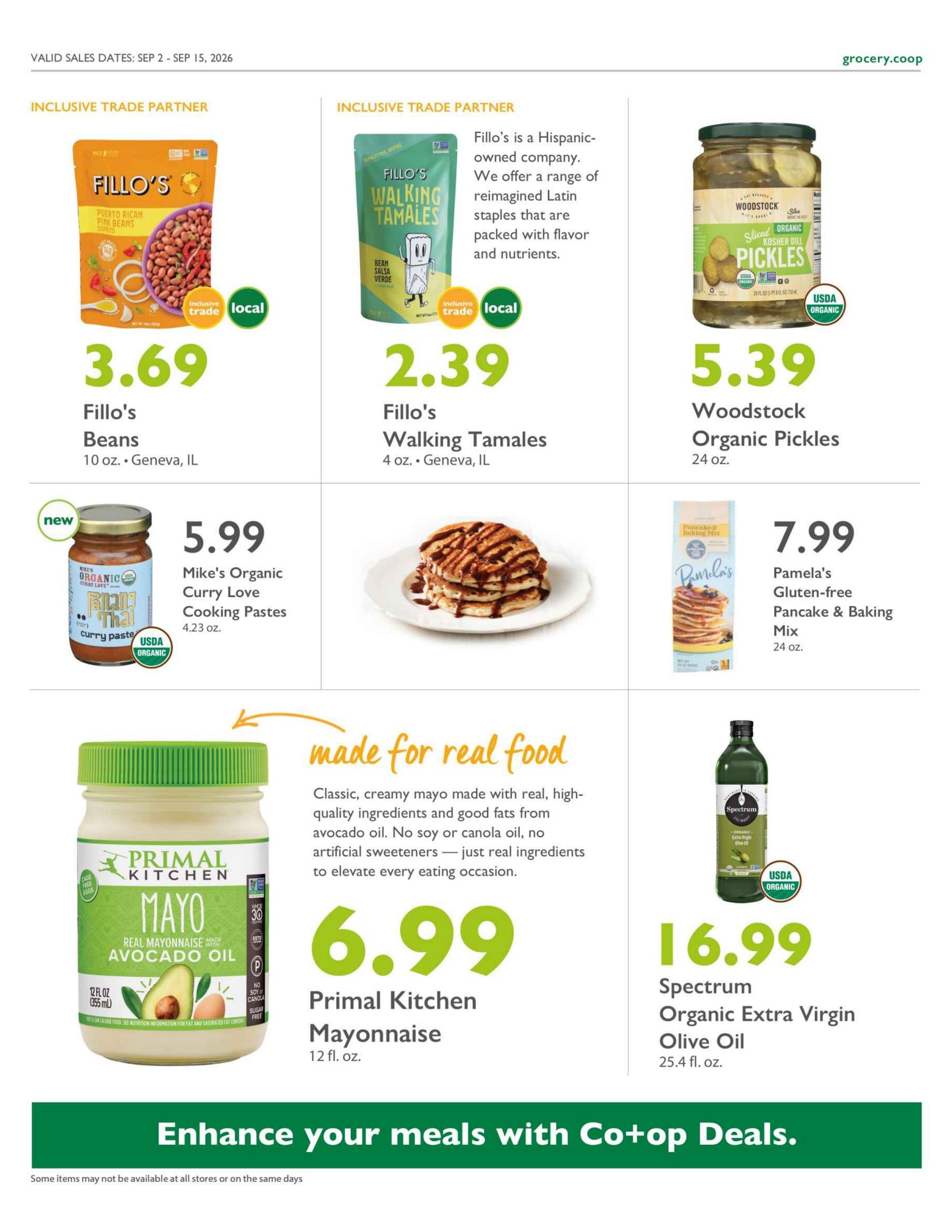Outpost Natural Foods weekly ad page 8