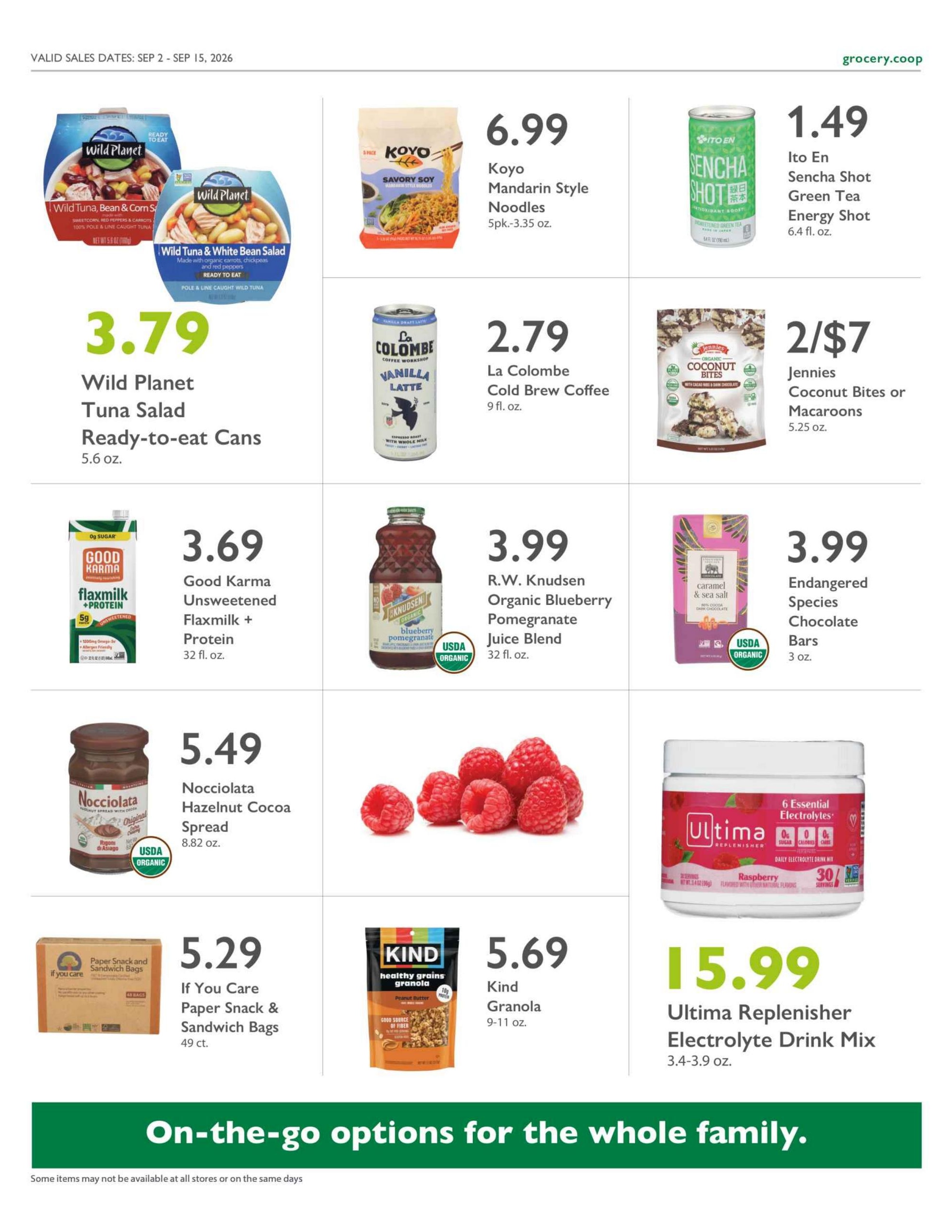 Outpost Natural Foods weekly ad page 11
