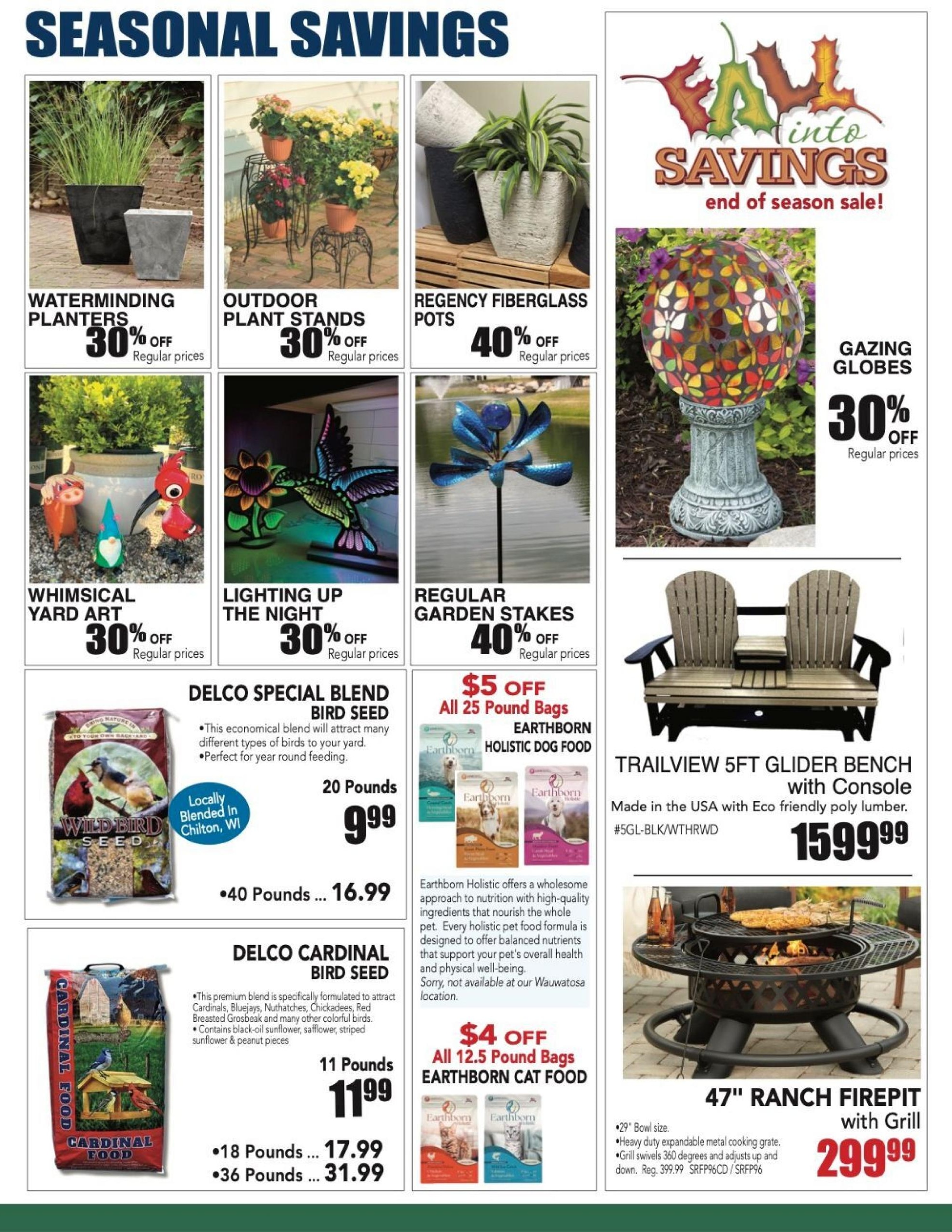 Stein's Garden and Home weekly ad page 3
