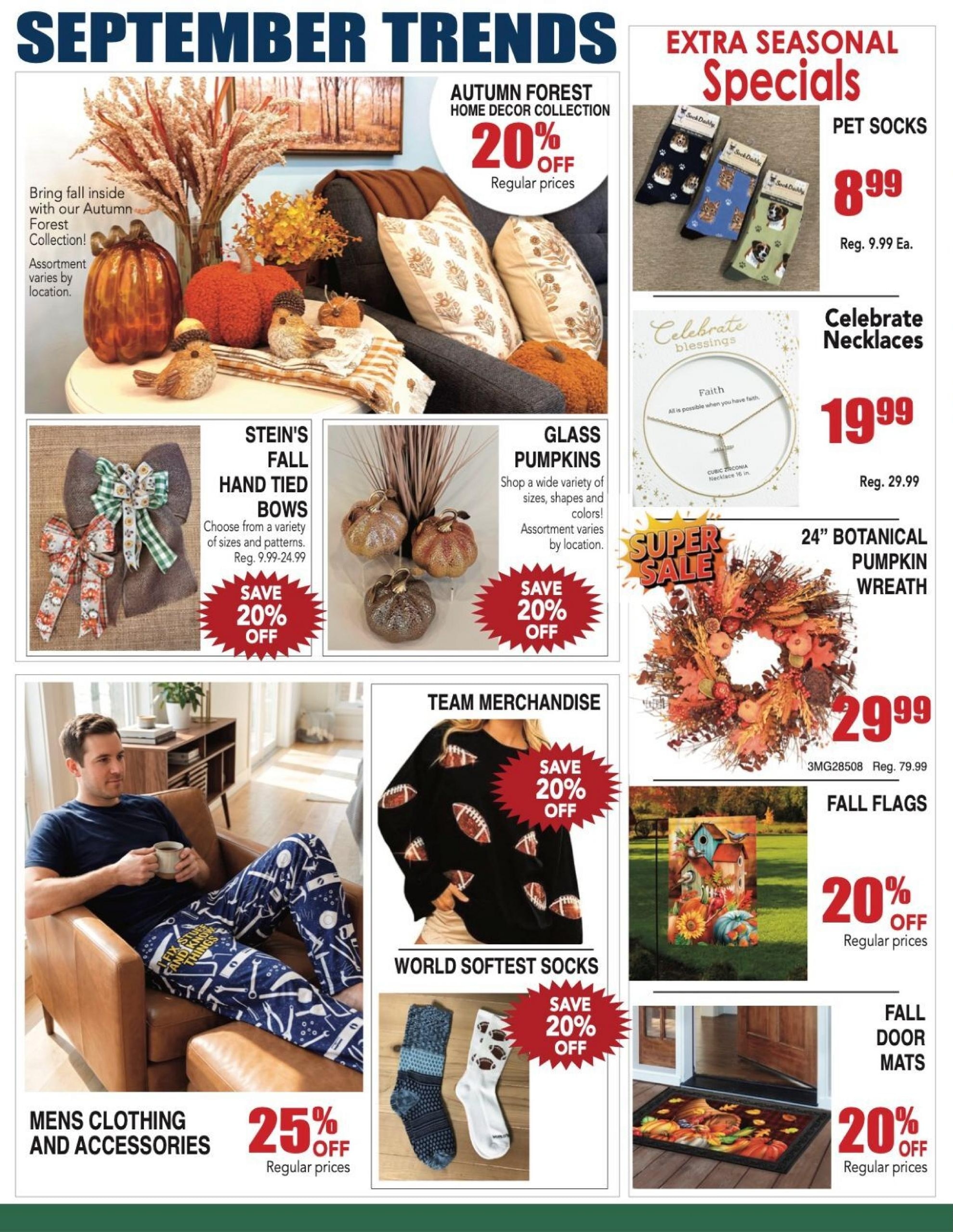 Stein's Garden and Home weekly ad page 4