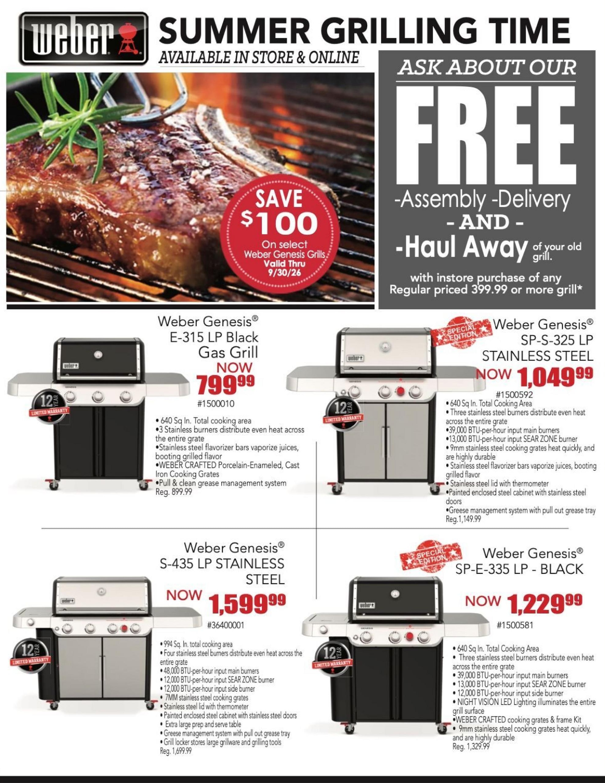Stein's Garden and Home weekly ad page 6