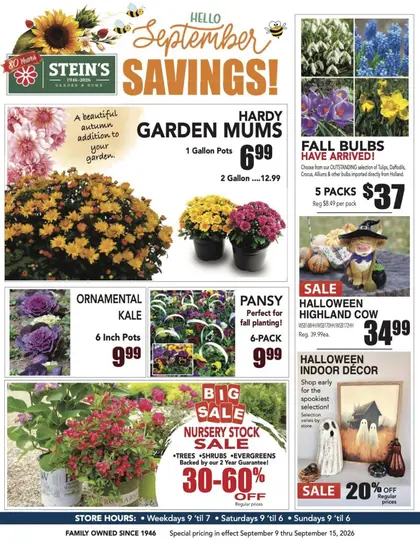 Stein's Garden and Home Indexed Weekly
