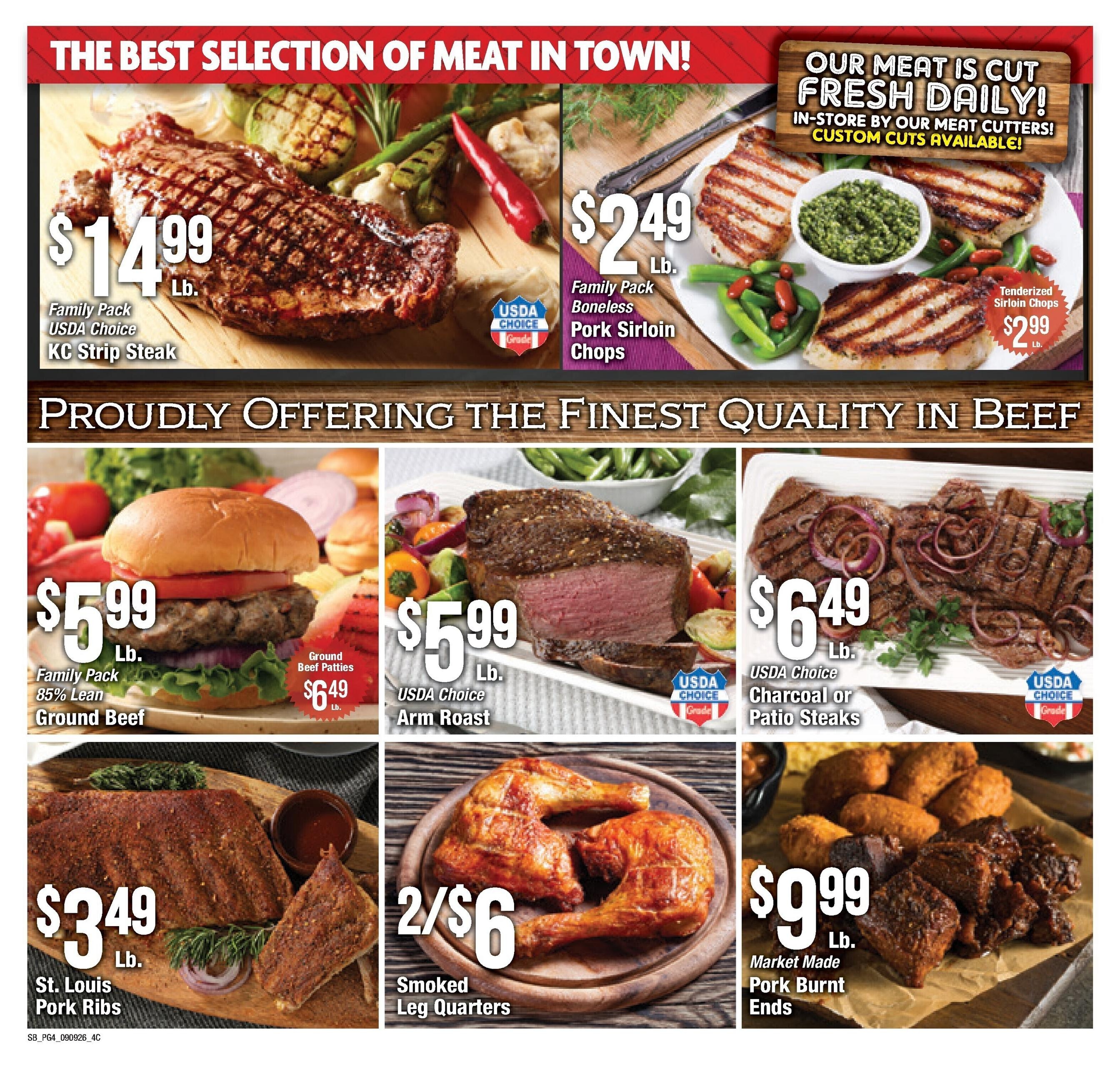 The Cameron Market weekly ad page 4