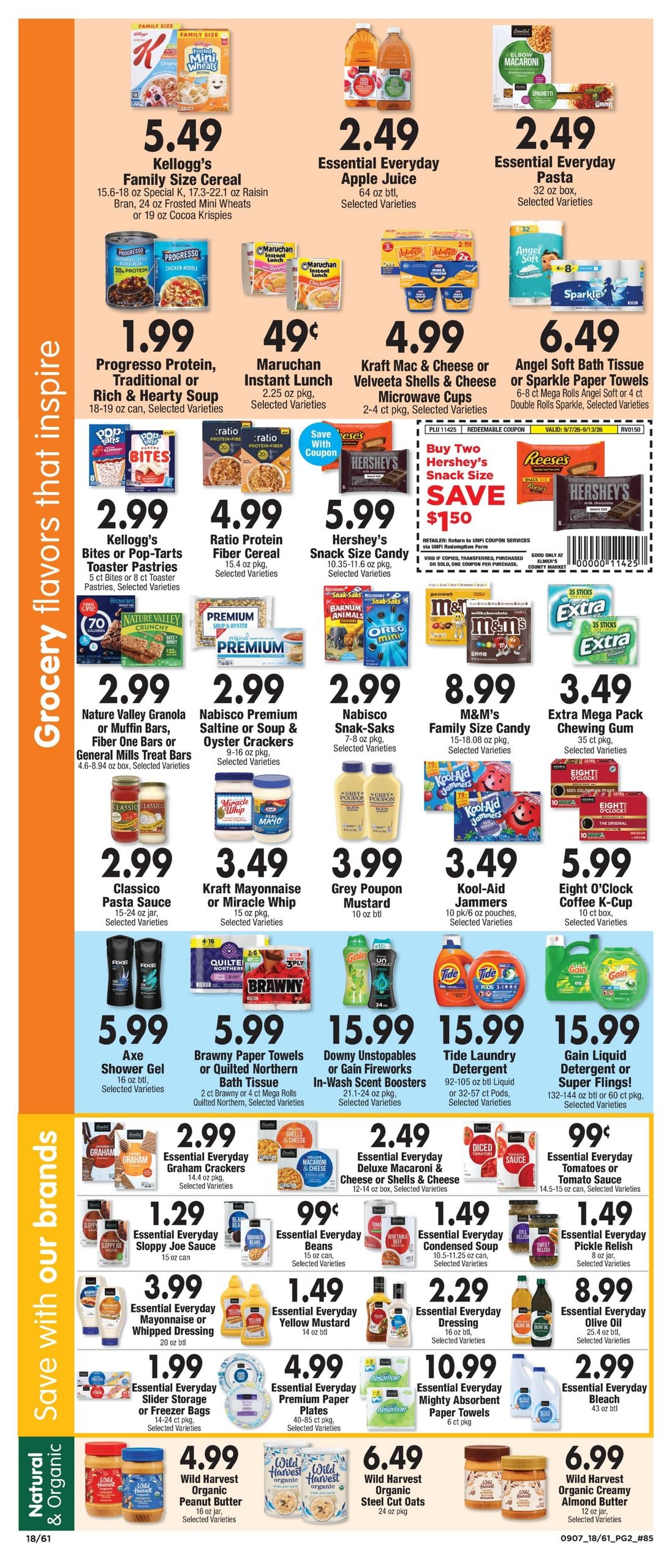 Elmer's County Market weekly ad page 2