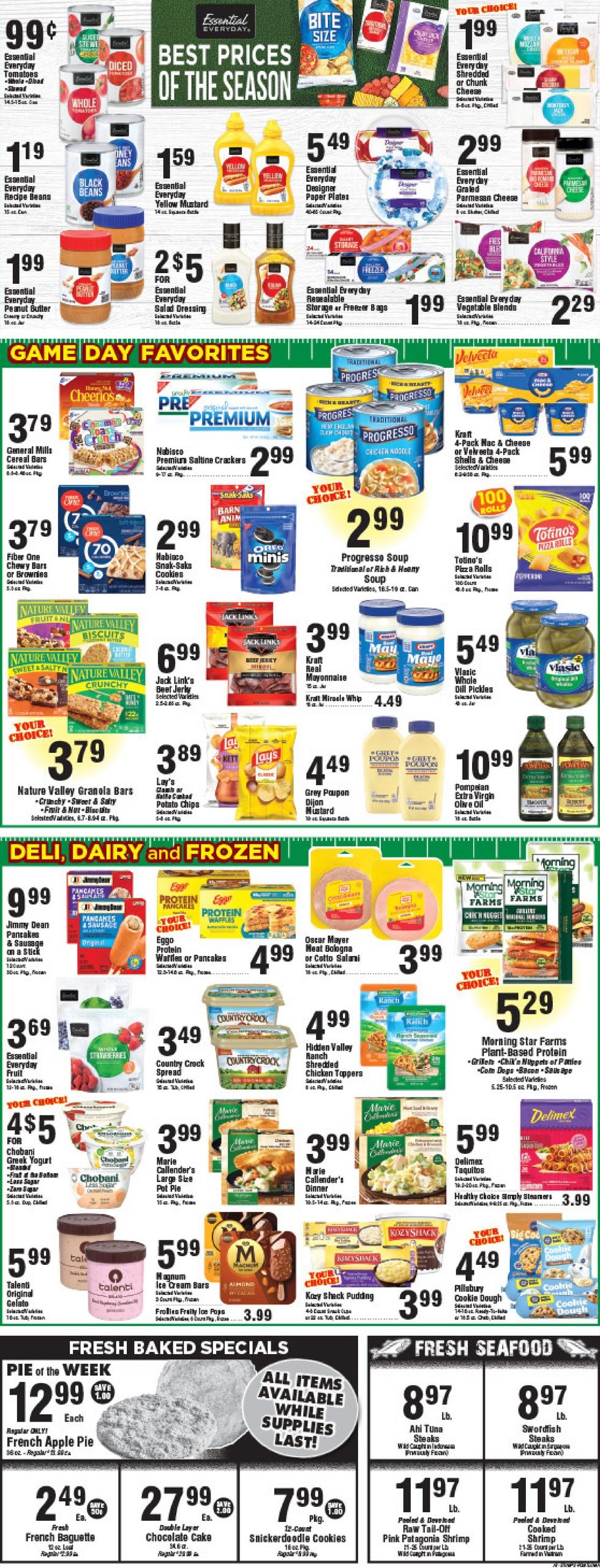 Stump’s Family Marketplace weekly ad page 3