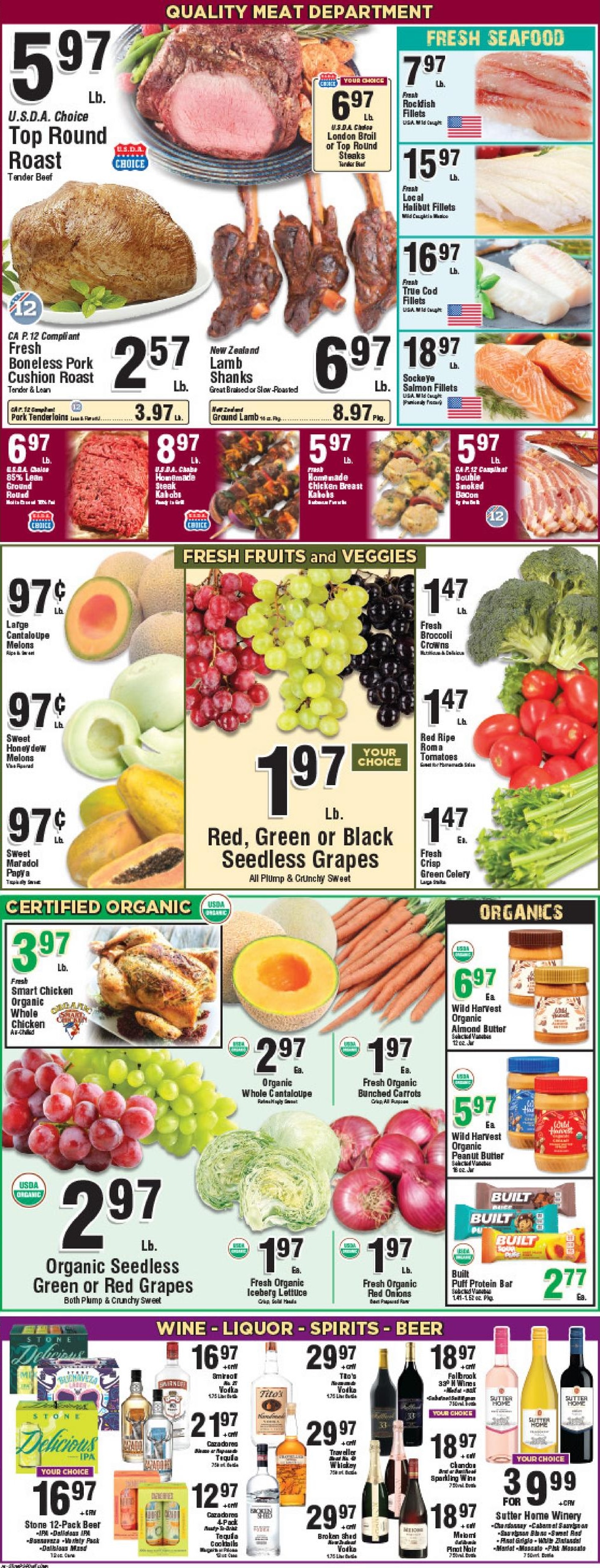 Stump’s Family Marketplace weekly ad page 4