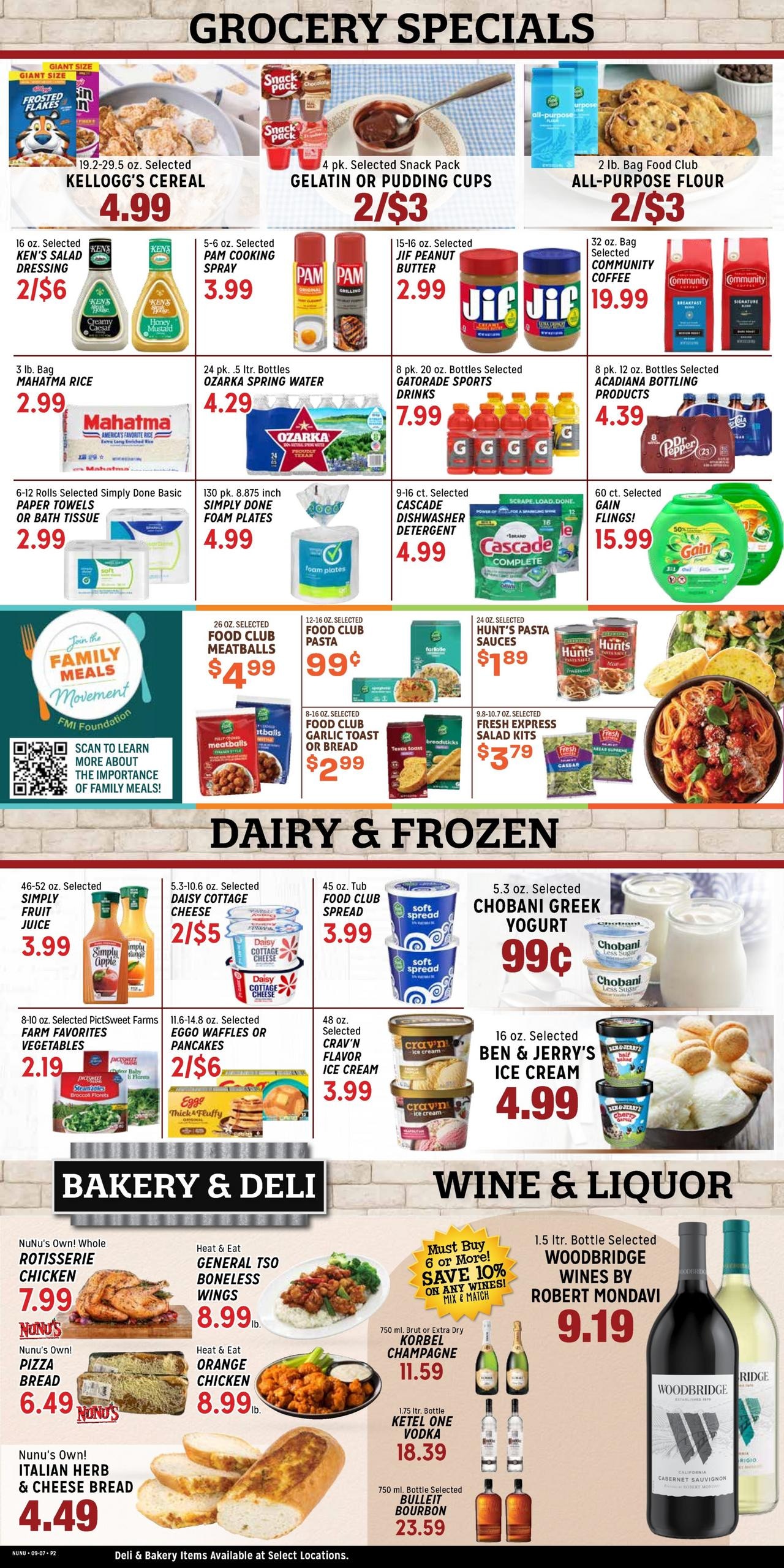Nunu's Markets weekly ad page 2