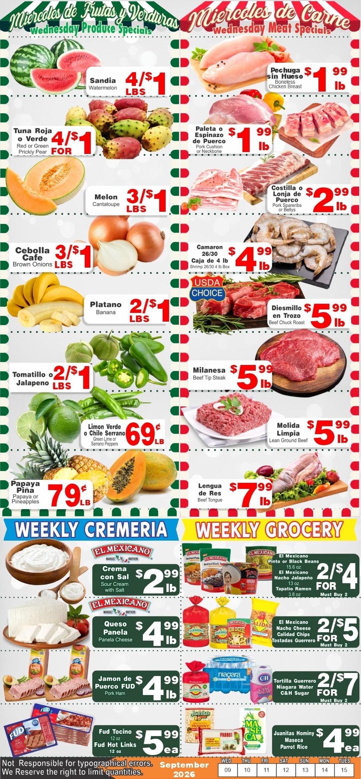 Mercado Las Glorias weekly ad page 2
