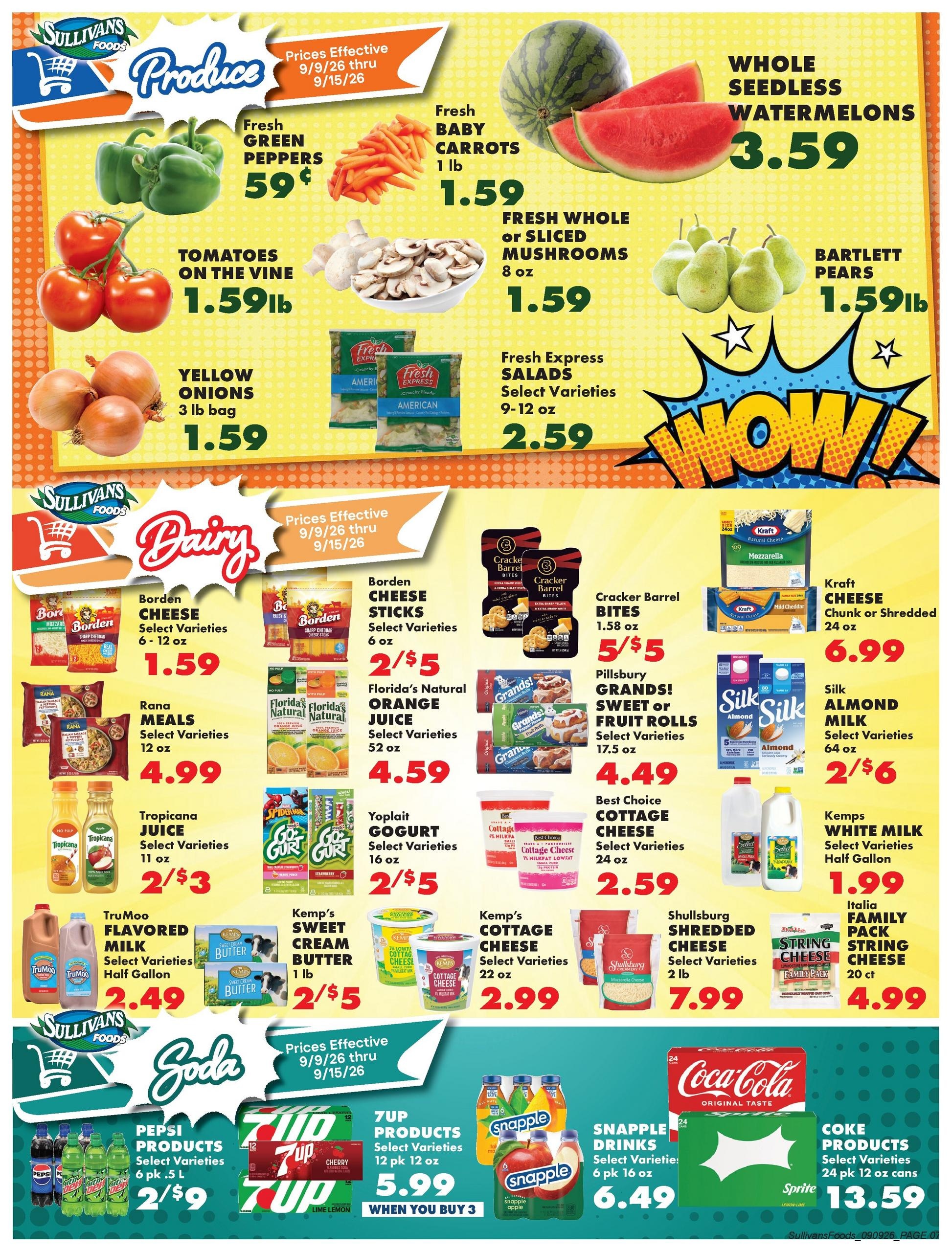 Sullivan's Foods weekly ad page 9