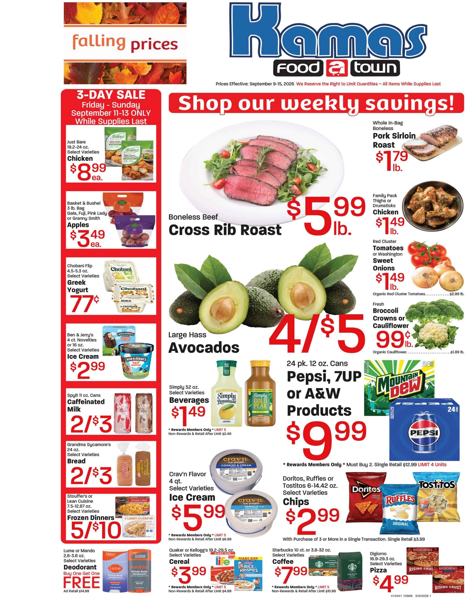 Kamas Foodtown weekly ad page 1