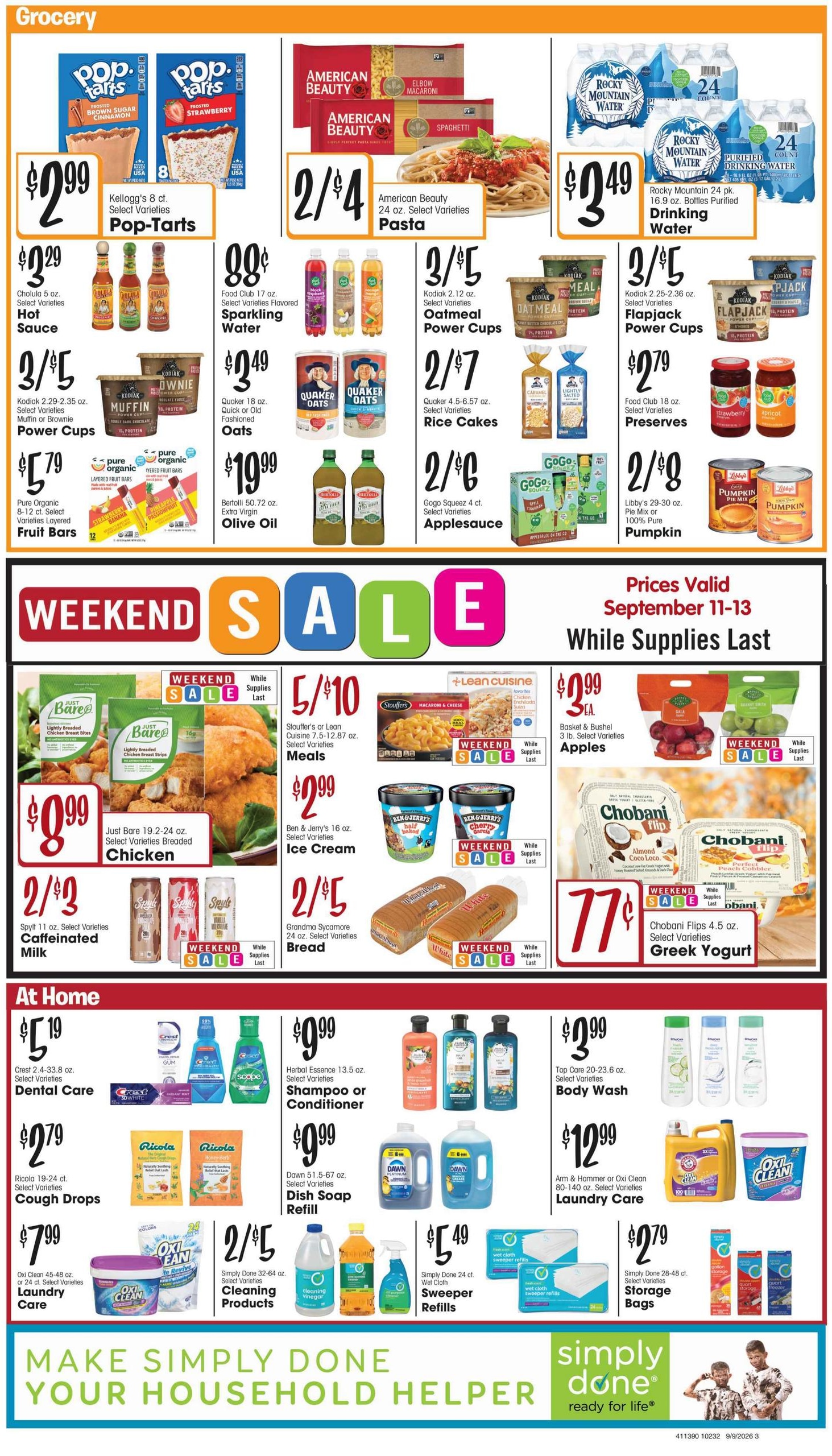 Cedaredge Foodtown weekly ad page 3