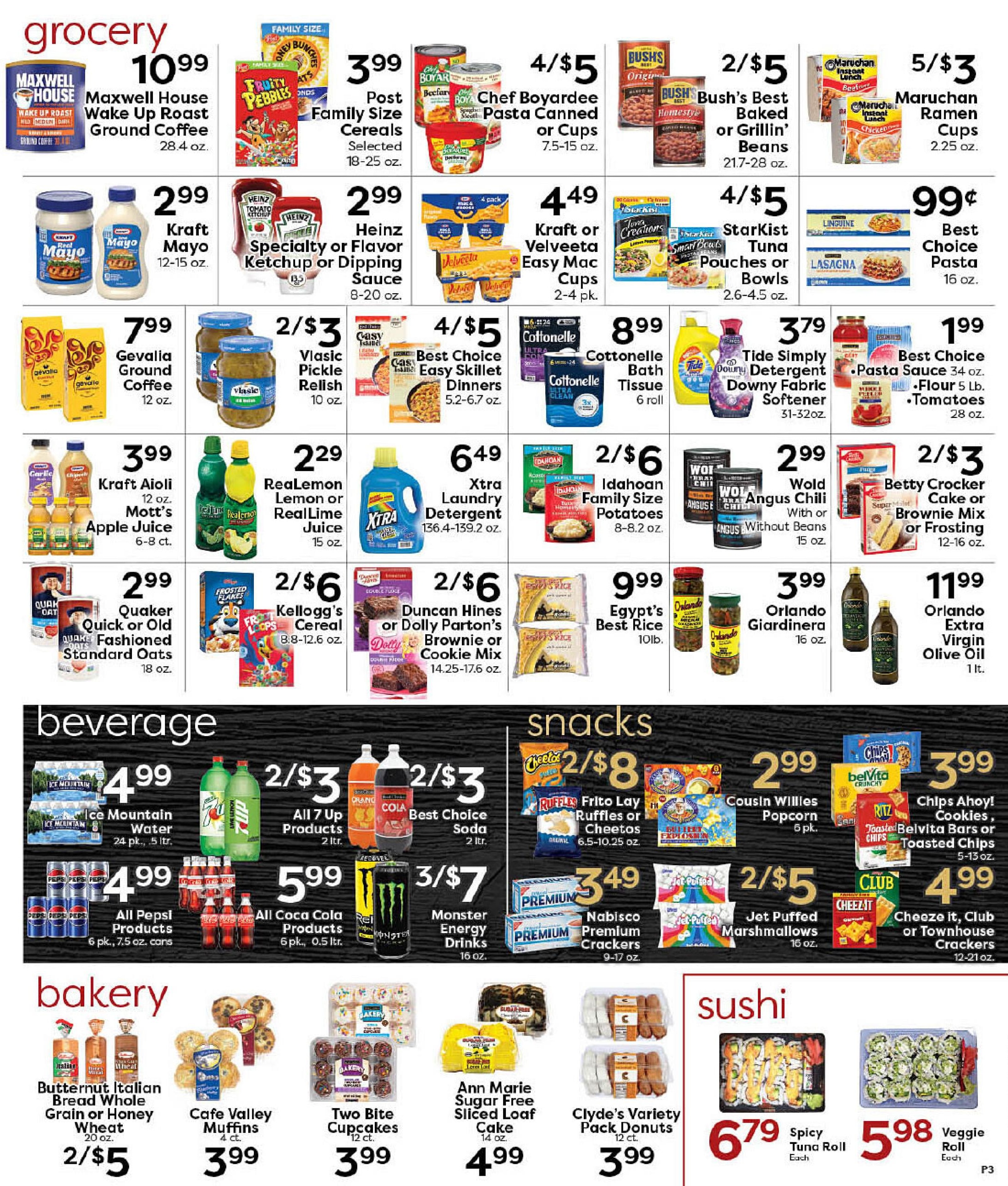Rich's Fresh Market weekly ad page 3