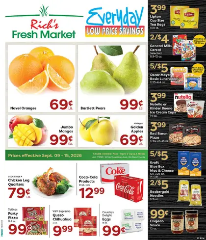 Rich's Fresh Market Indexed Weekly