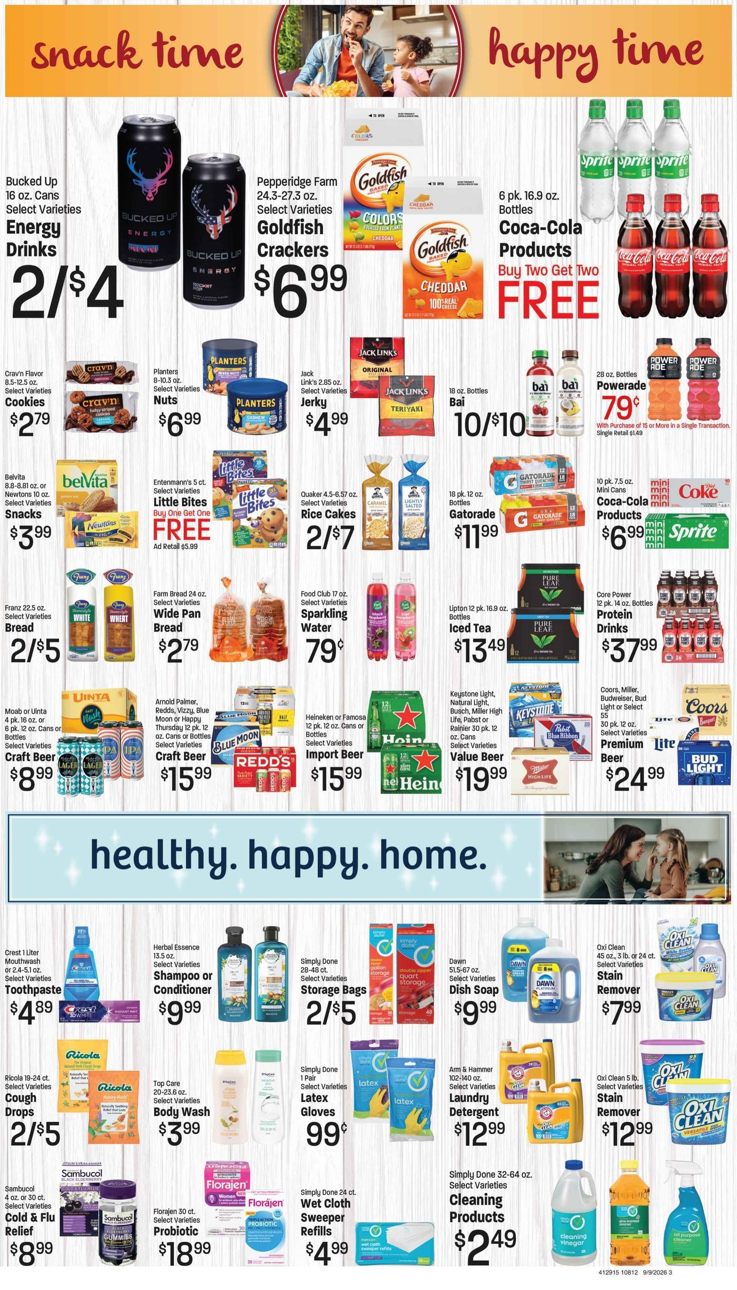 Lee's Marketplace weekly ad page 3