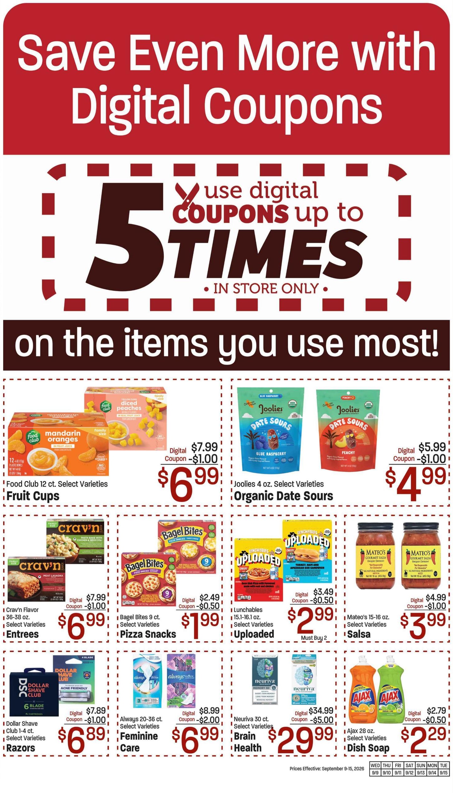 Lee's Marketplace weekly ad page 5