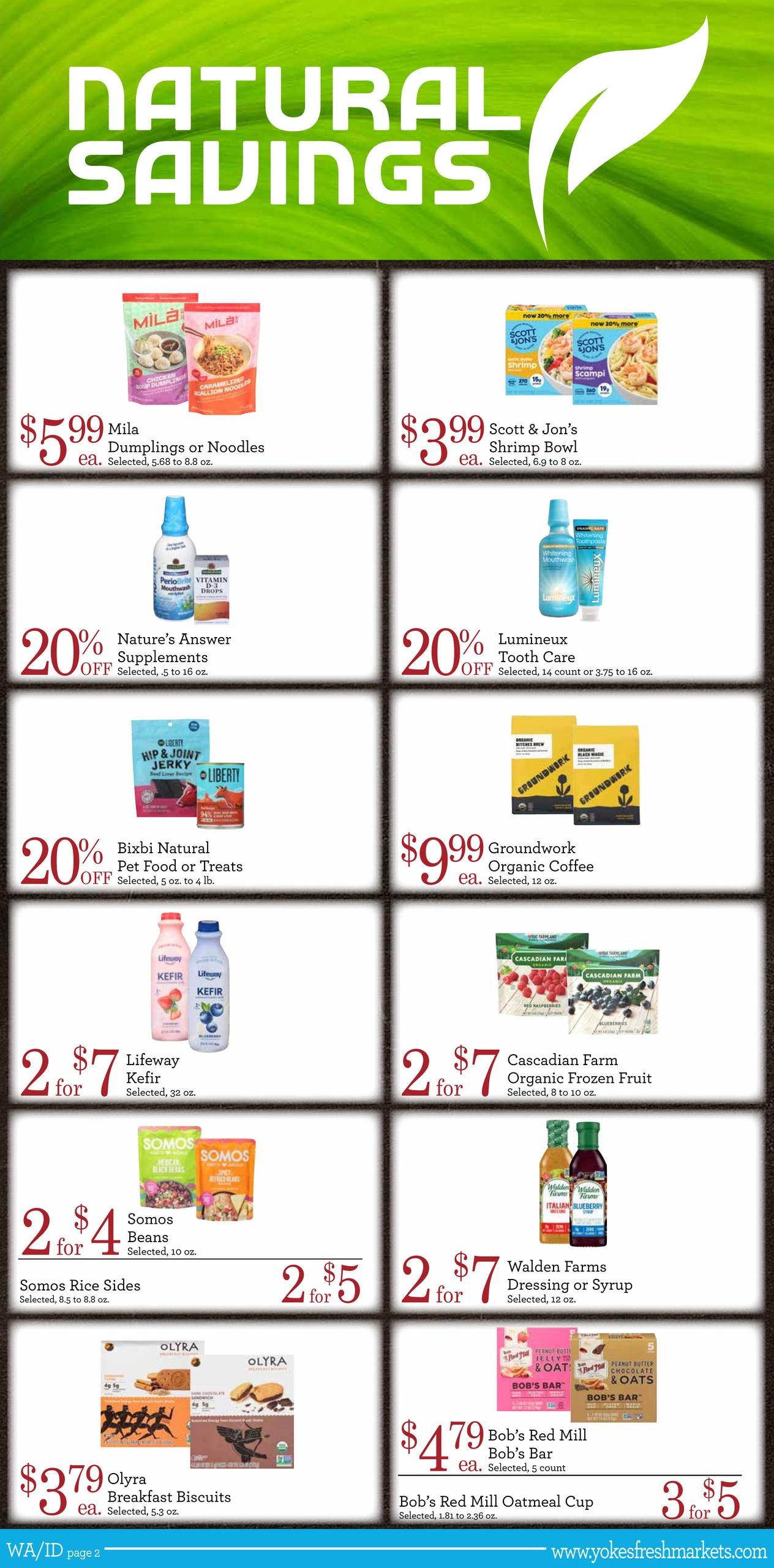 Yoke's Fresh Market weekly ad page 2