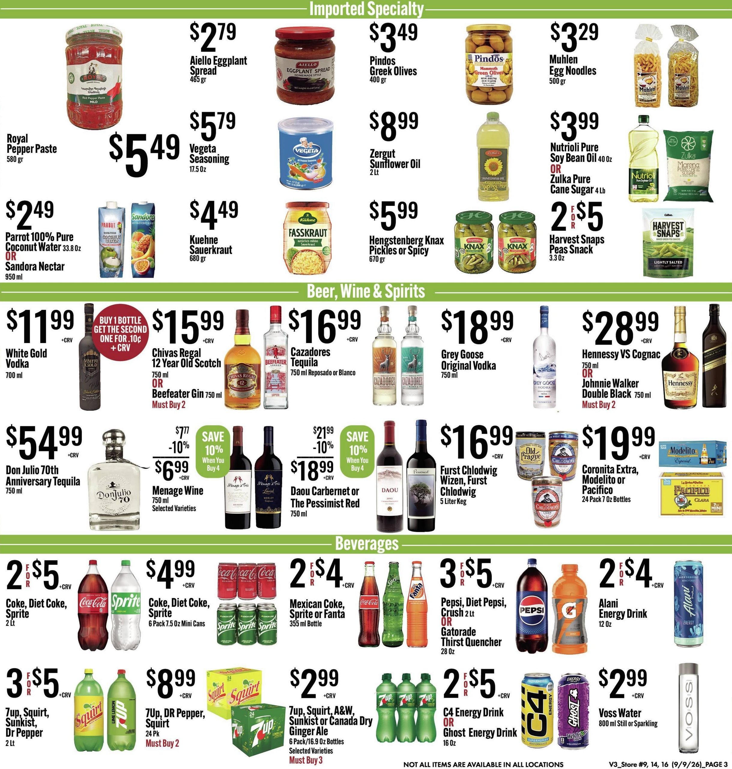 Jons International Marketplace weekly ad page 3