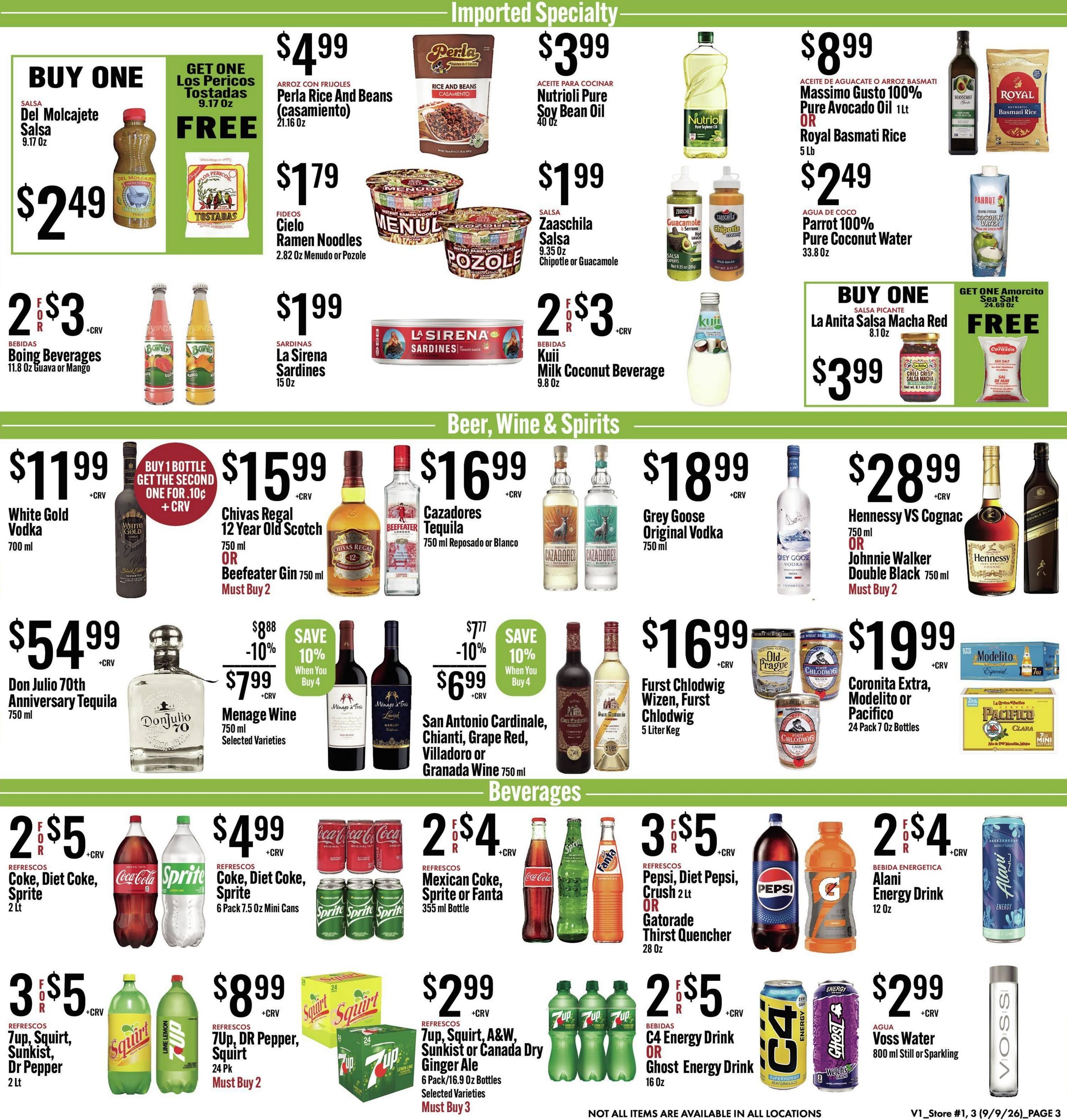 Jons International Marketplace weekly ad page 3