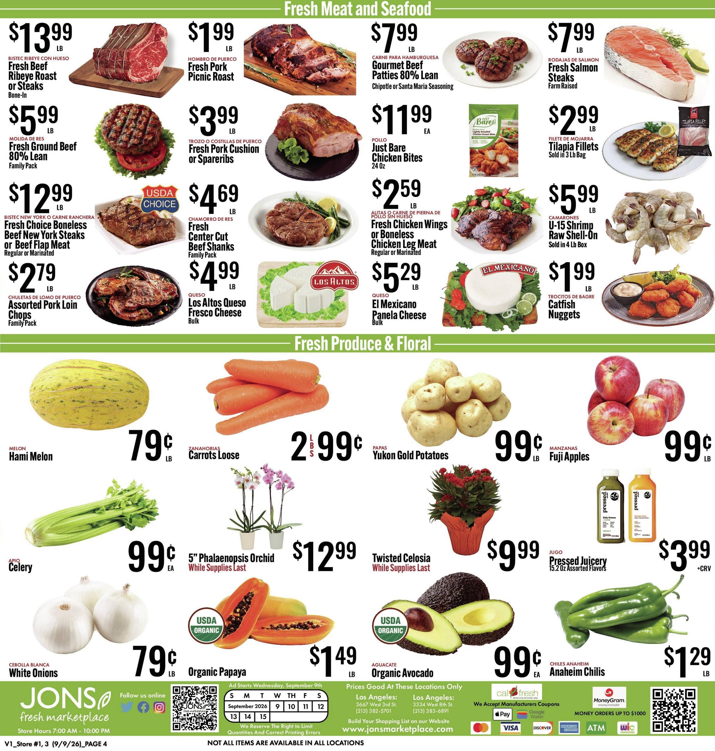 Jons International Marketplace weekly ad page 4