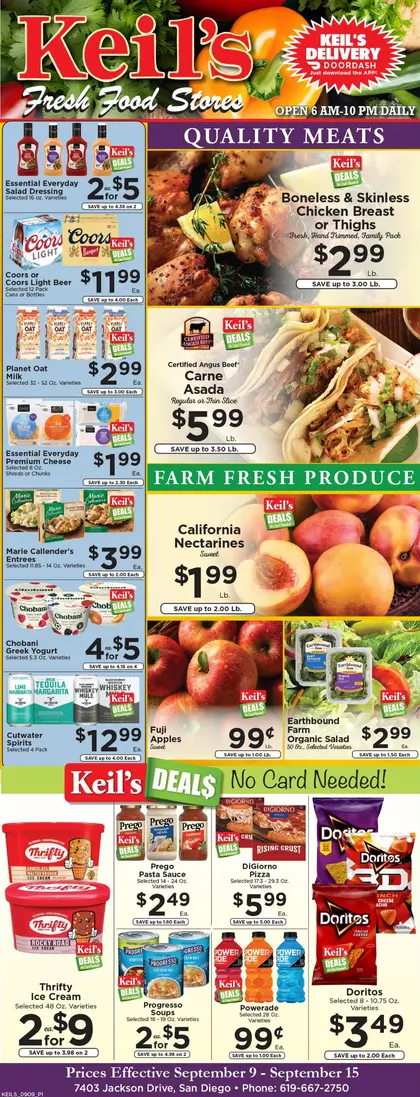Keil's Fresh Food Stores Indexed Weekly
