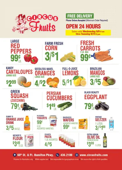 Circus Fruits Indexed Weekly