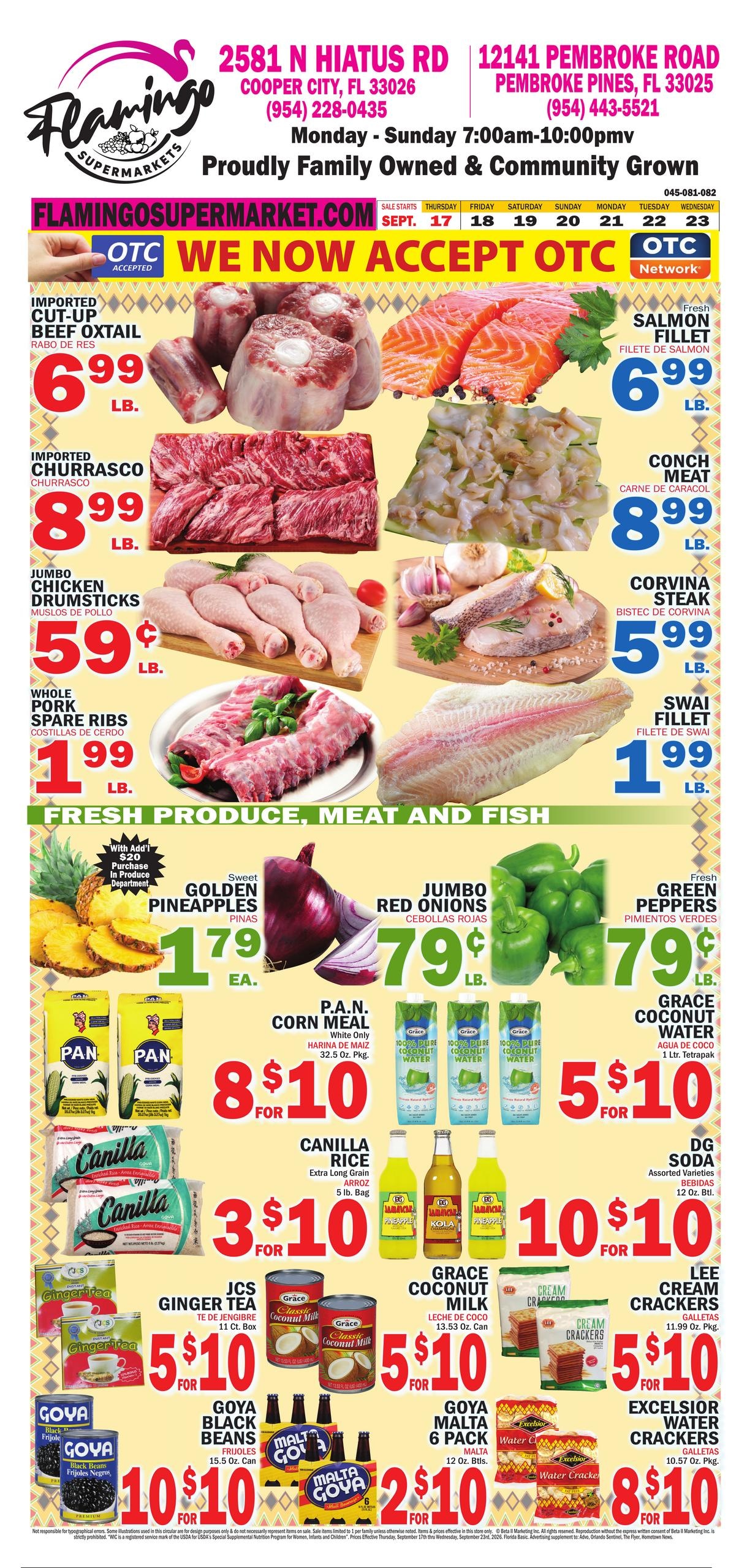 Bravo Supermarket weekly ad page 1