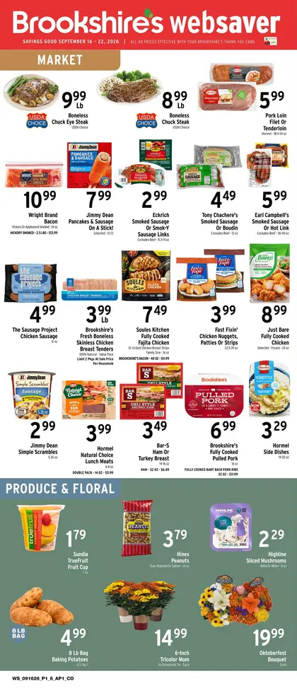Brookshire's Websaver