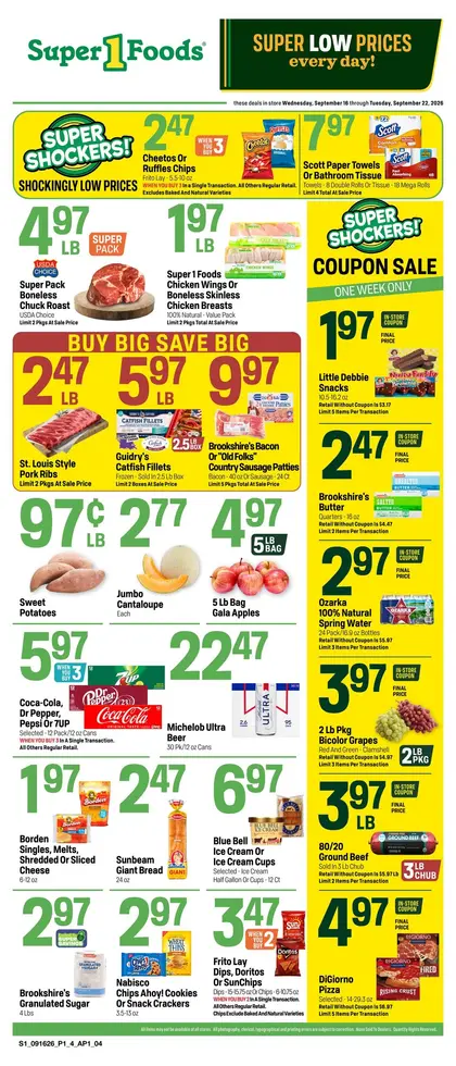 Super 1 Foods & Discount Pharmacy Weekly Circular