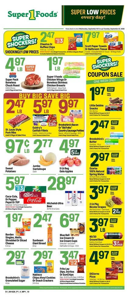 Super 1 Foods & Discount Pharmacy Weekly Circular
