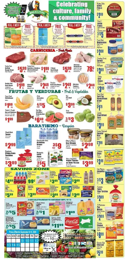 Migalitos Supermercado Indexed Weekly Flyer