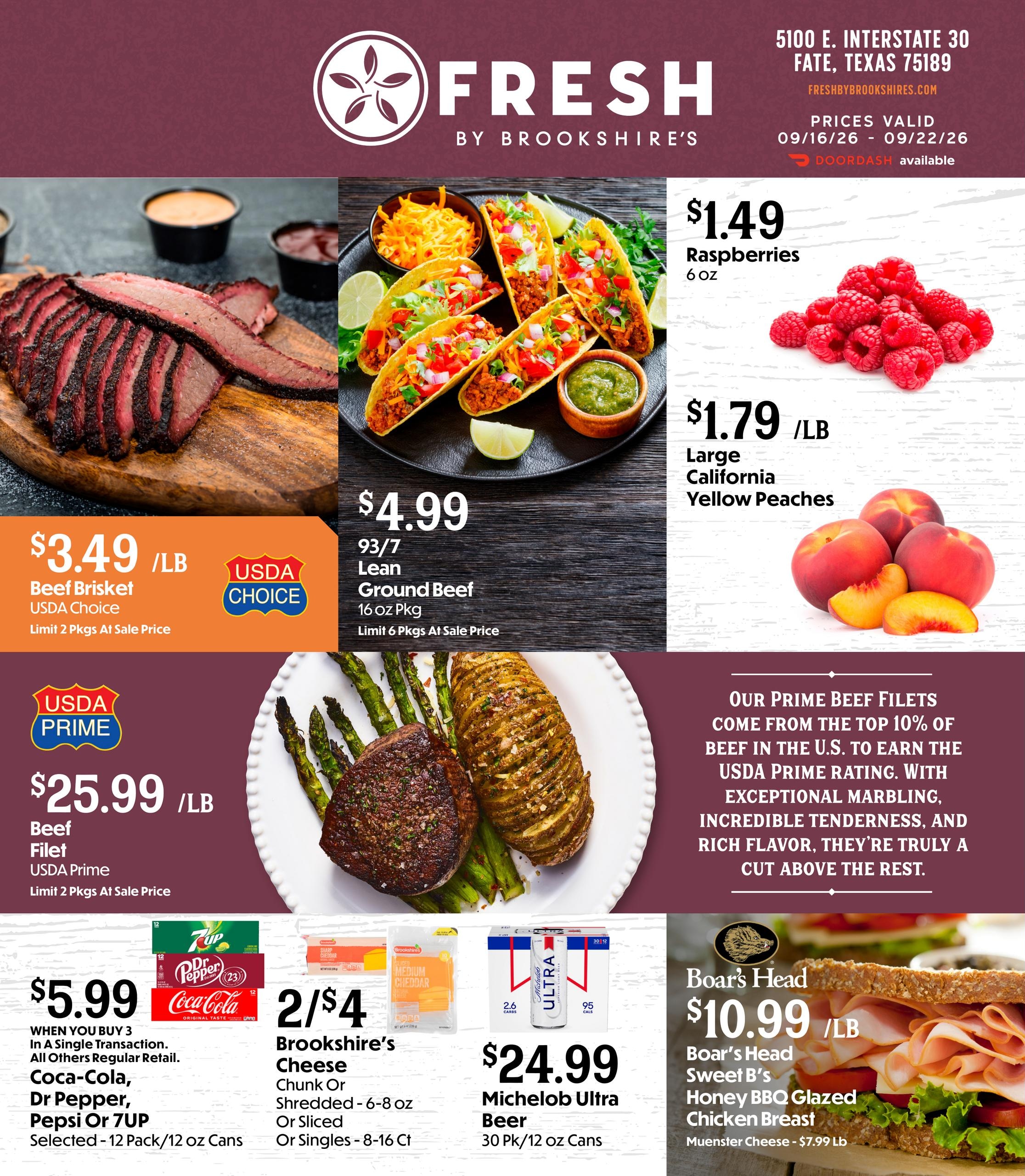 FRESH by Brookshire's weekly ad page 1