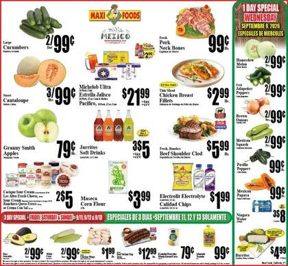 Maxi Foods Markets Indexed Weekly
