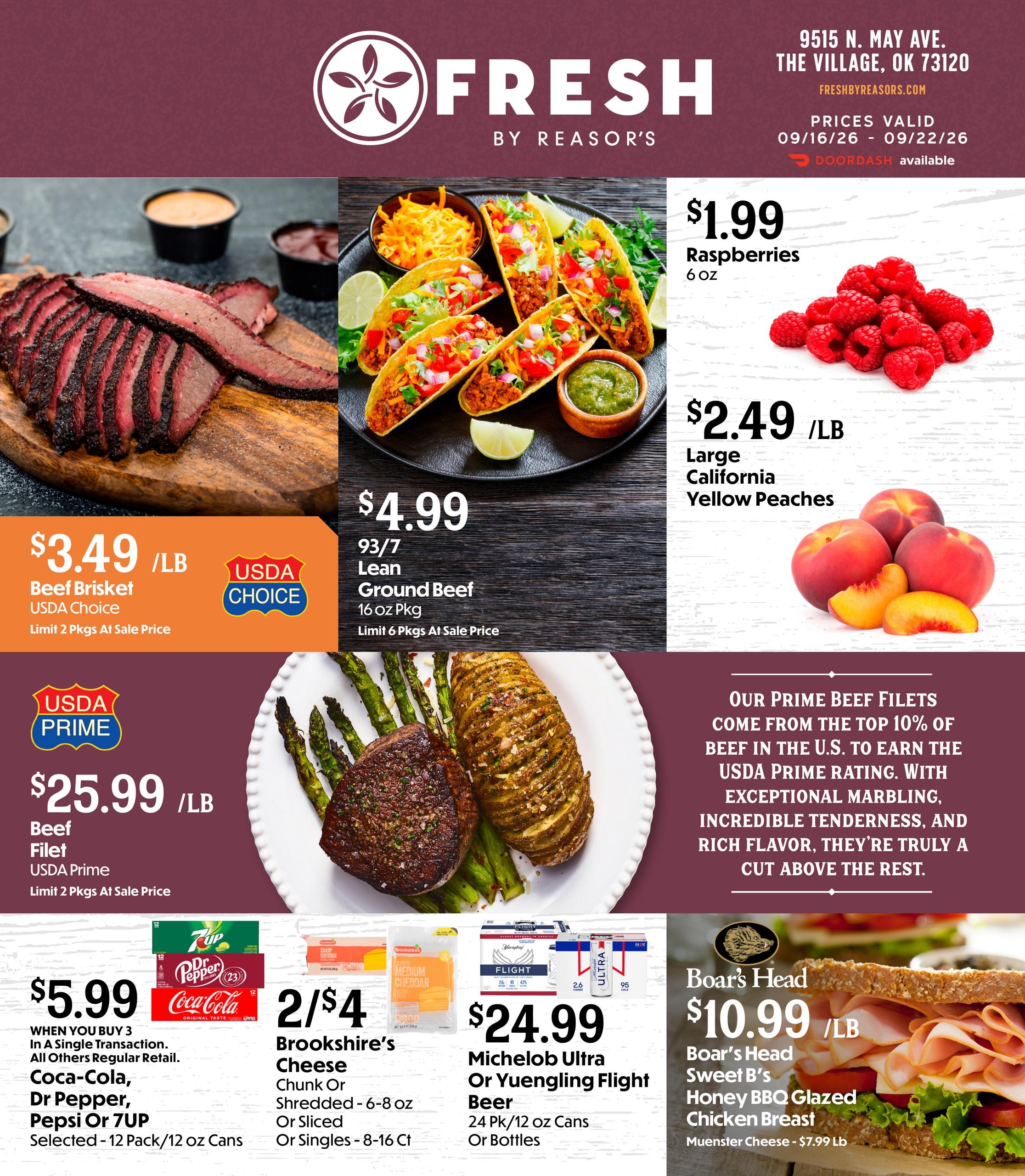 FRESH by Reasor's weekly ad page 1