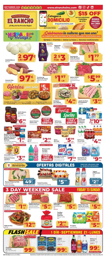 El Rancho Supermercado Weekly Ad