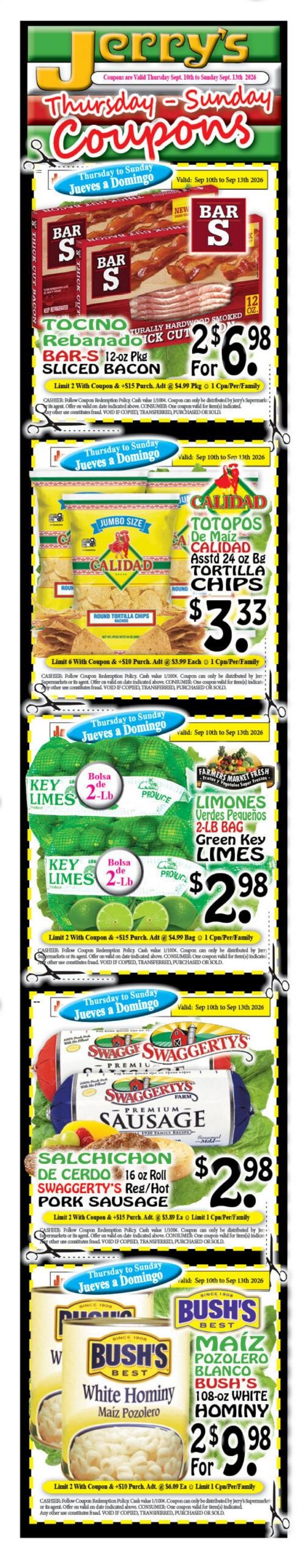Jerry's Supermarkets weekly ad page 3