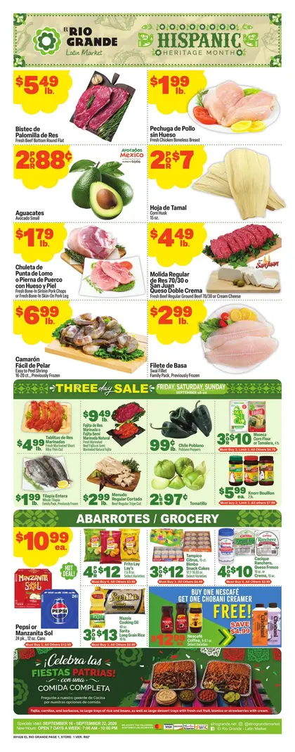 El Rio Grande Weekly Ad