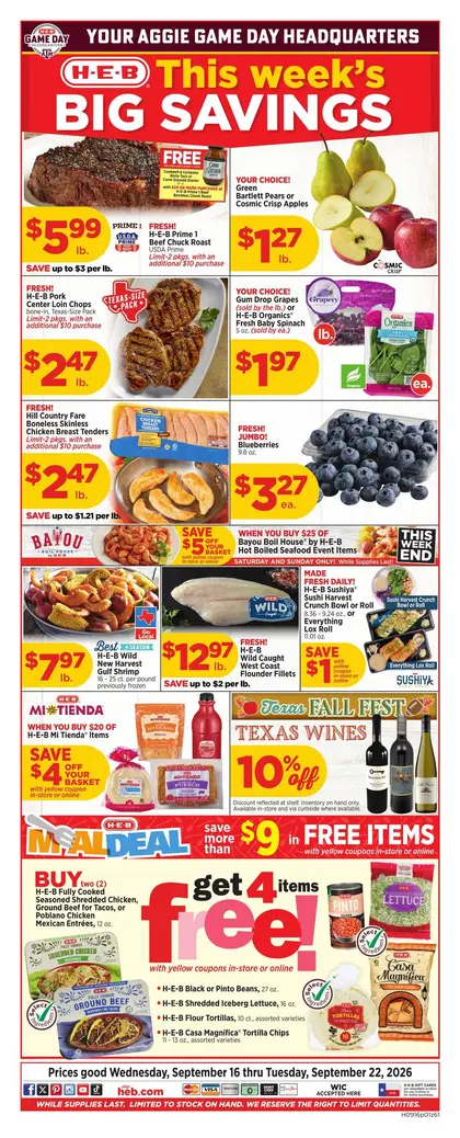 H-E-B Weekly Ad