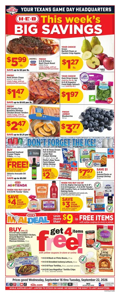 H-E-B Weekly Ad