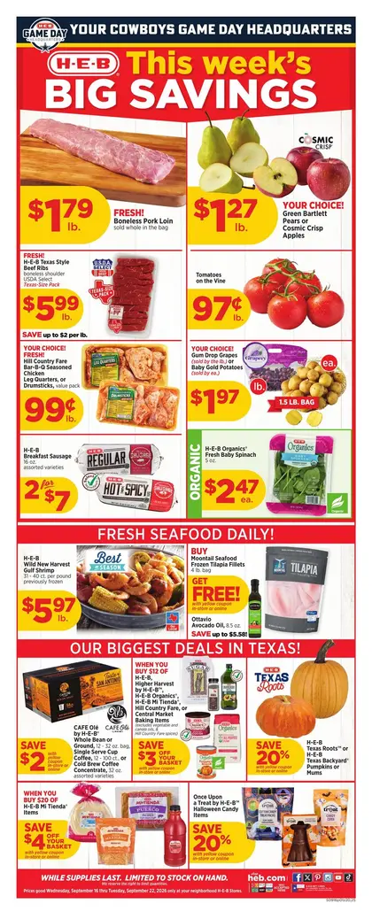 H-E-B Weekly Ad