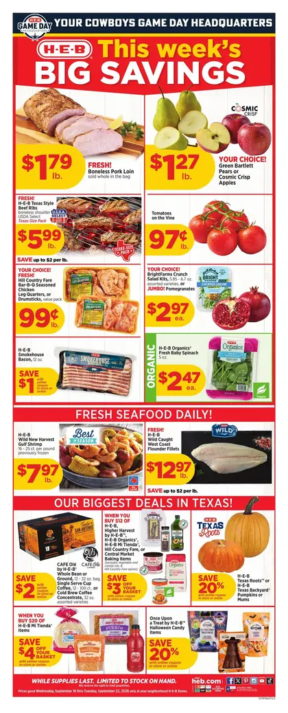 H-E-B Weekly Ad