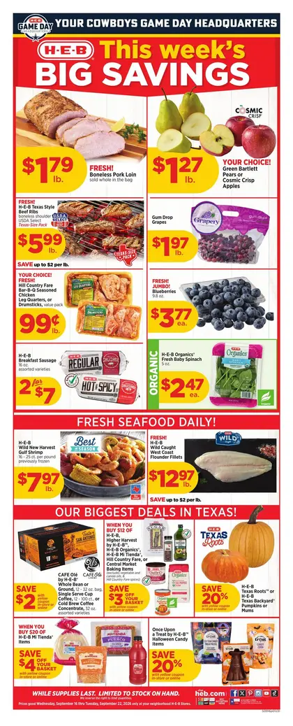 H-E-B Weekly Ad