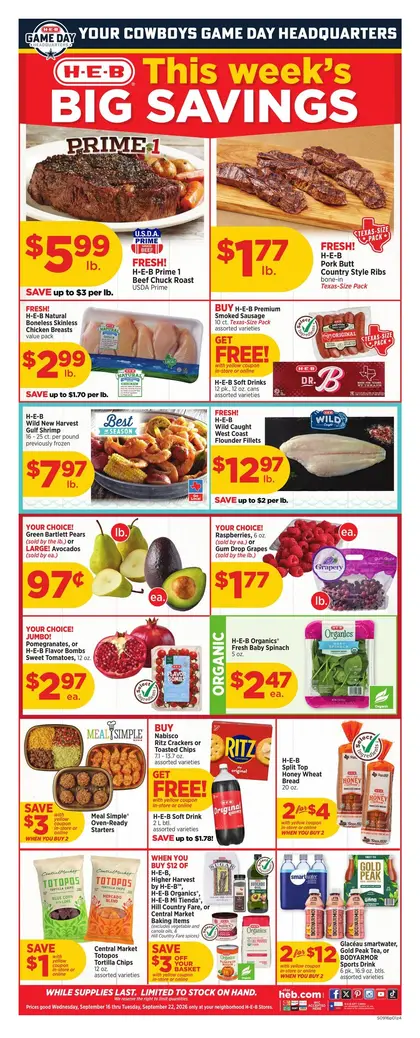 H-E-B Weekly Ad