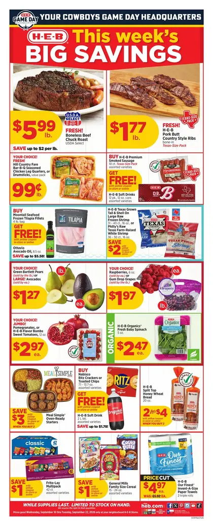 H-E-B Weekly Ad