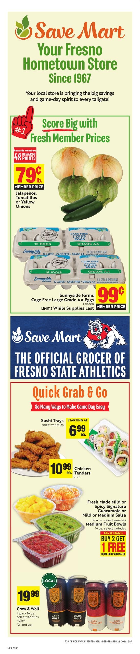 Save Mart weekly ad page 1