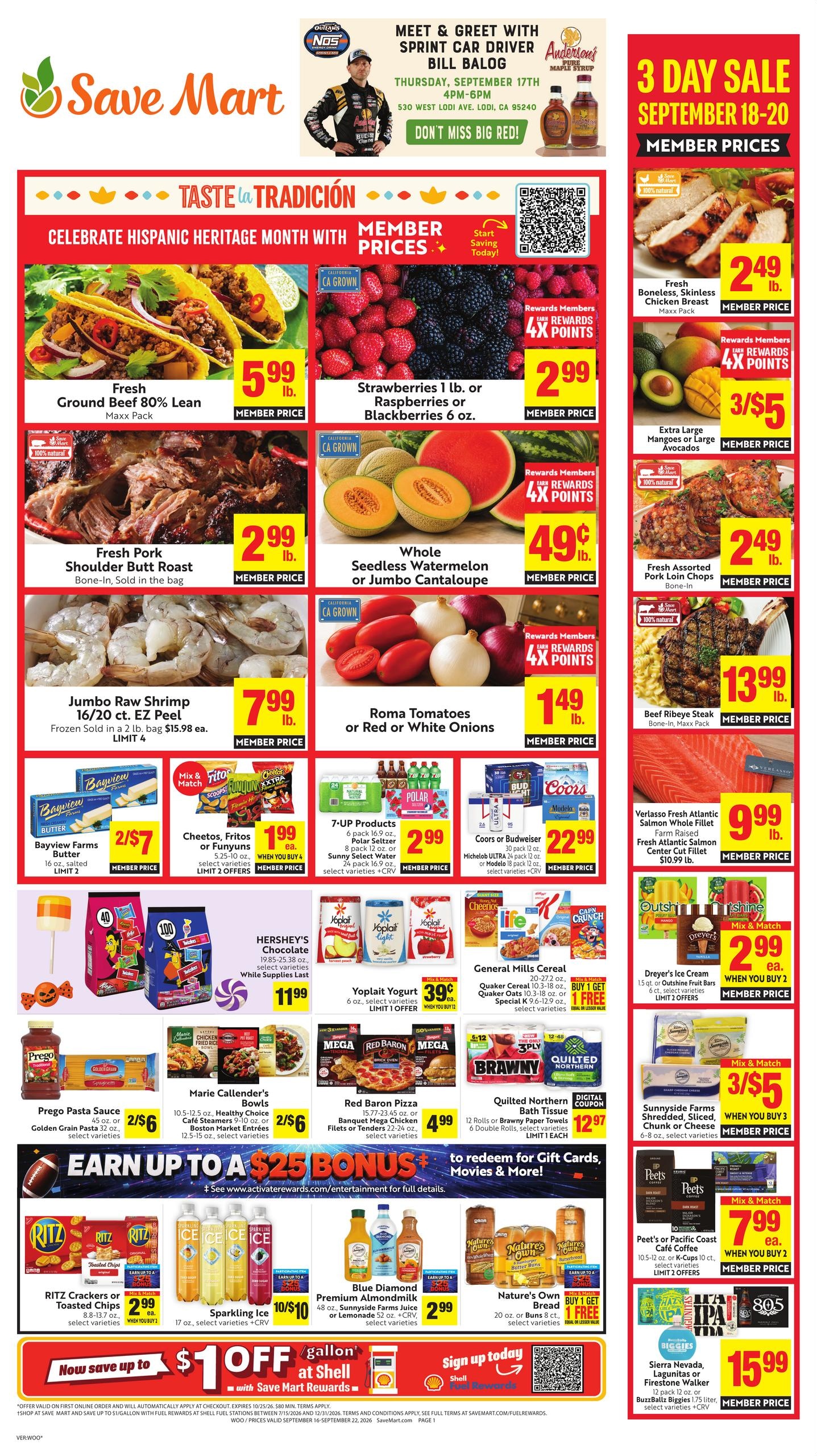 Save Mart weekly ad page 1