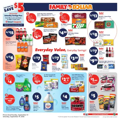 Family Dollar Current Ad