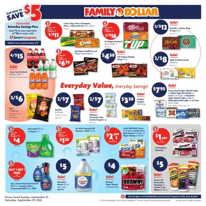Family Dollar Current Ad